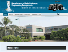 Tablet Screenshot of infinityengg.com